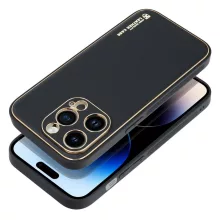 IPhone 14 Pro fekete bőr telefontok