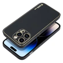 IPhone 14 Pro Max fekete bőr telefontok