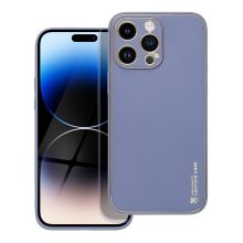 IPhone 14 Pro Max kék bőr telefontok