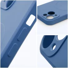 IPhone 14 kék MagSafe szilikon telefontok
