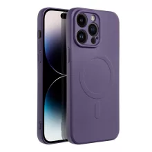 IPhone 14 Pro Max sötétlila MagSafe szilikon telefontok