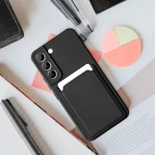 Samsung Galaxy A54 5G fekete telefontok kártyatartóval