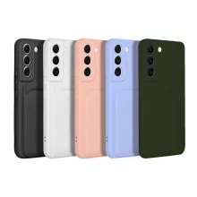 Samsung Galaxy A54 5G fekete telefontok kártyatartóval