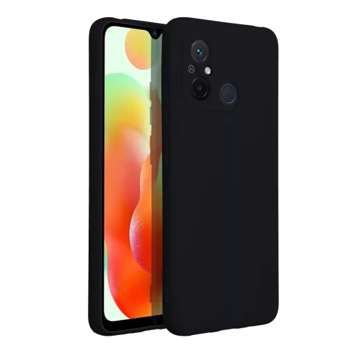 Xiaomi Redmi 12C fekete szilikon telefontok