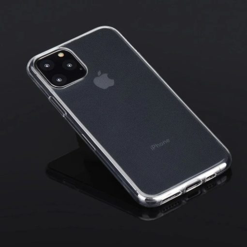 IPhone 15 Pro átlátszó 0,5 mm vastag szilikon telefontok