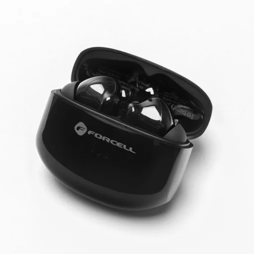 FORCELL F-Audio vezeték nélküli fülhallgató (fekete)