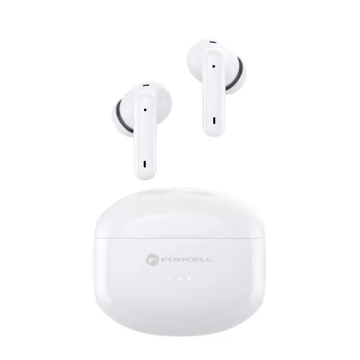 FORCELL F-Audio vezeték nélküli fülhallgató (fehér)