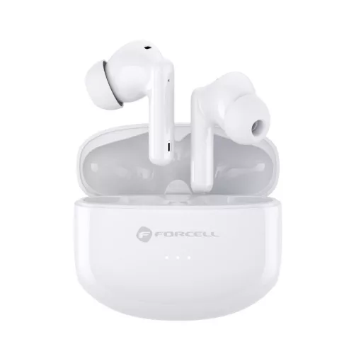 FORCELL F-Audio vezeték nélküli fülhallgató (fehér)