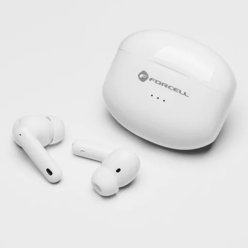 FORCELL F-Audio vezeték nélküli fülhallgató (fehér)