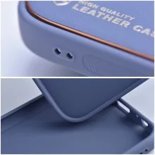 Samsung Galaxy A14 5G kék bőr telefontok