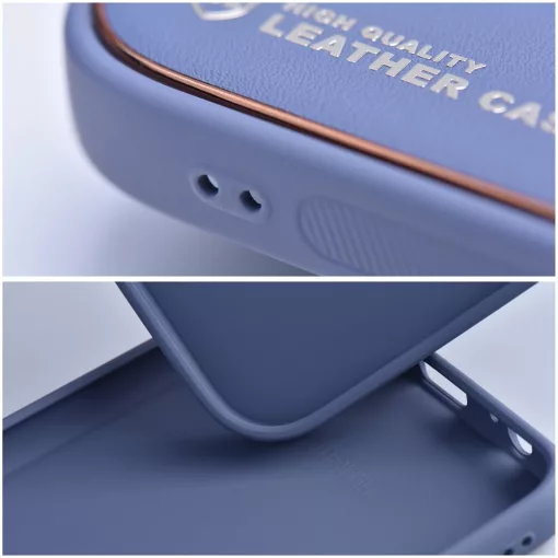 Samsung Galaxy A14 5G kék bőr telefontok