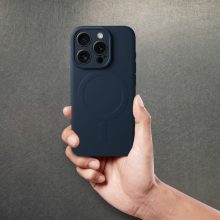 IPhone 15 Pro titán kék MagSafe szilikon telefontok