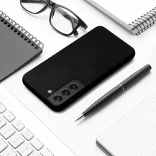 Samsung Galaxy S24 Plus fekete szilikon telefontok