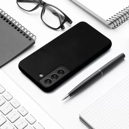 Samsung Galaxy S24 Plus fekete szilikon telefontok