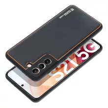 Samsung Galaxy S24 Plus fekete bőr telefontok