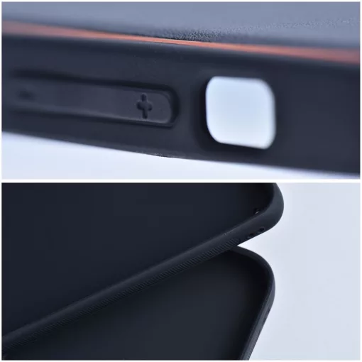 Samsung Galaxy S24 Plus fekete bőr telefontok