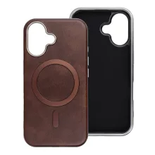Iphone 17 Pro Gentleman barna bőr Magsafe telefontok