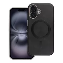 Iphone 17 Gentleman fekete bőr Magsafe telefontok