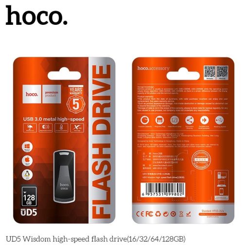 Hoco pendrive USB A csatlakozóval 128GB USB3.0